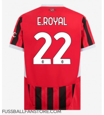 AC Milan Emerson Royal #22 Replik Heimtrikot 2024-25 Kurzarm